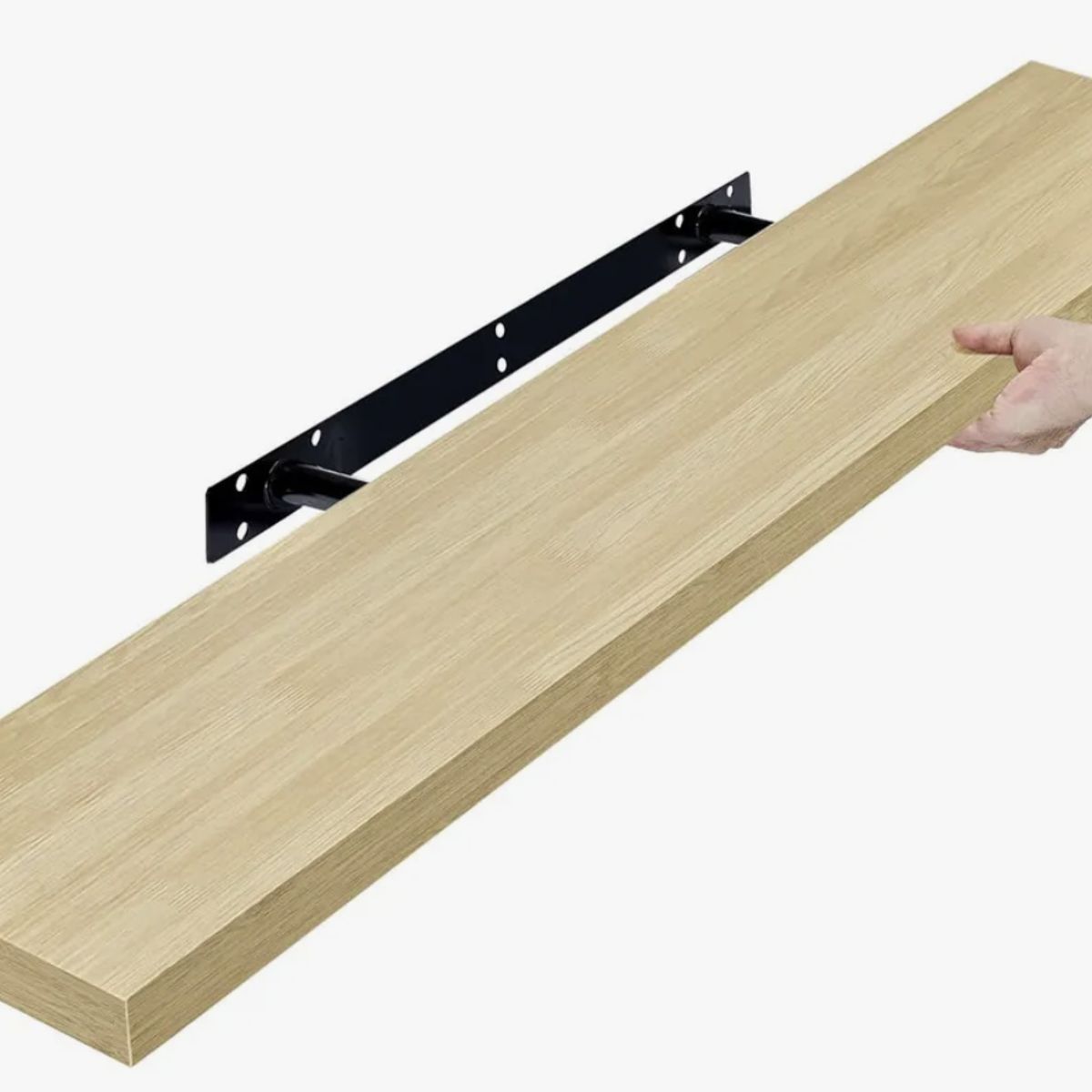 OKAY - Repisa Flotante Estante De Madera Multipropósito Largo 60cm