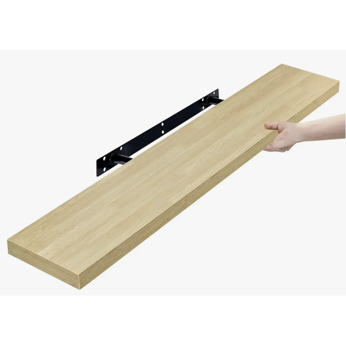 OKAY - Repisa Flotante Estante De Madera Multipropósito Largo 60cm