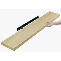 OKAY - Repisa Flotante Estante De Madera Multipropósito Largo 60cm