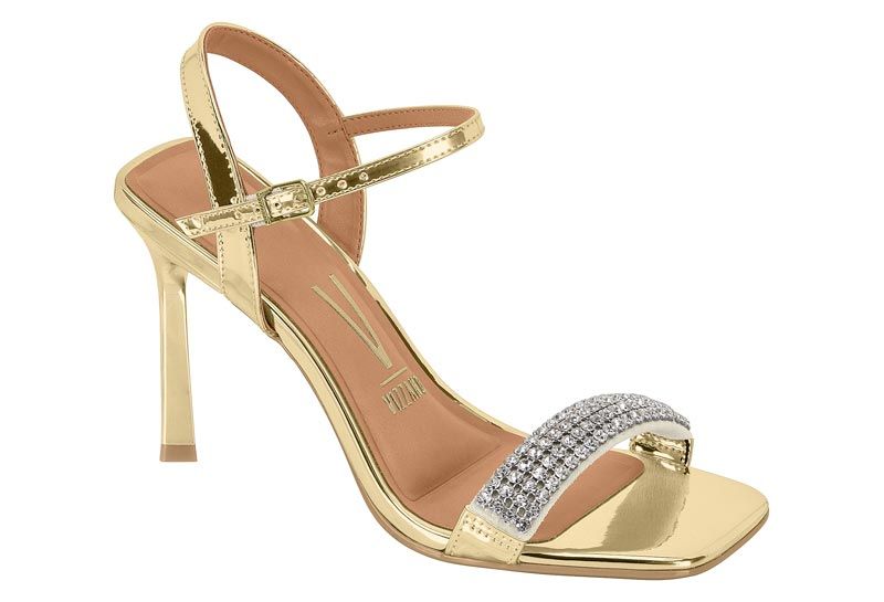 Sandalia Taco Dorado