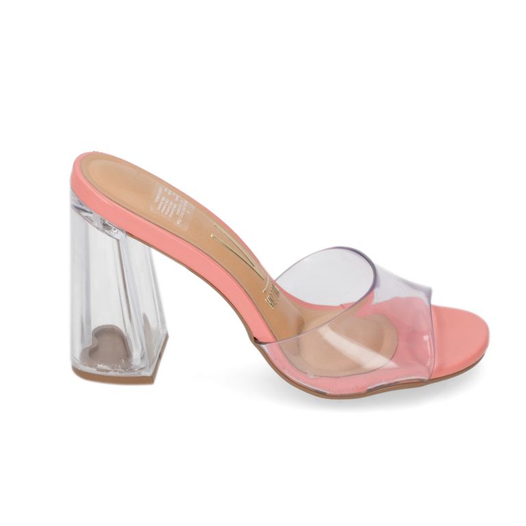 Sandalia Vestir Mujer Taco Alto
