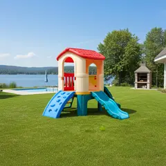 IGPRO - Casa de Juegos para niños con Resbalín y trepador