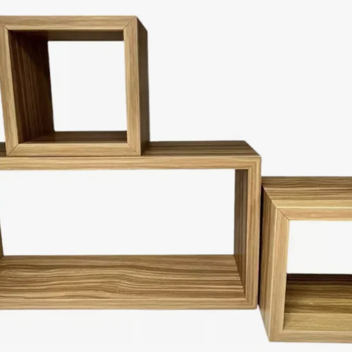 OKAY - Estanterías De Caja Flotante Set 3 Rectangular Decoración