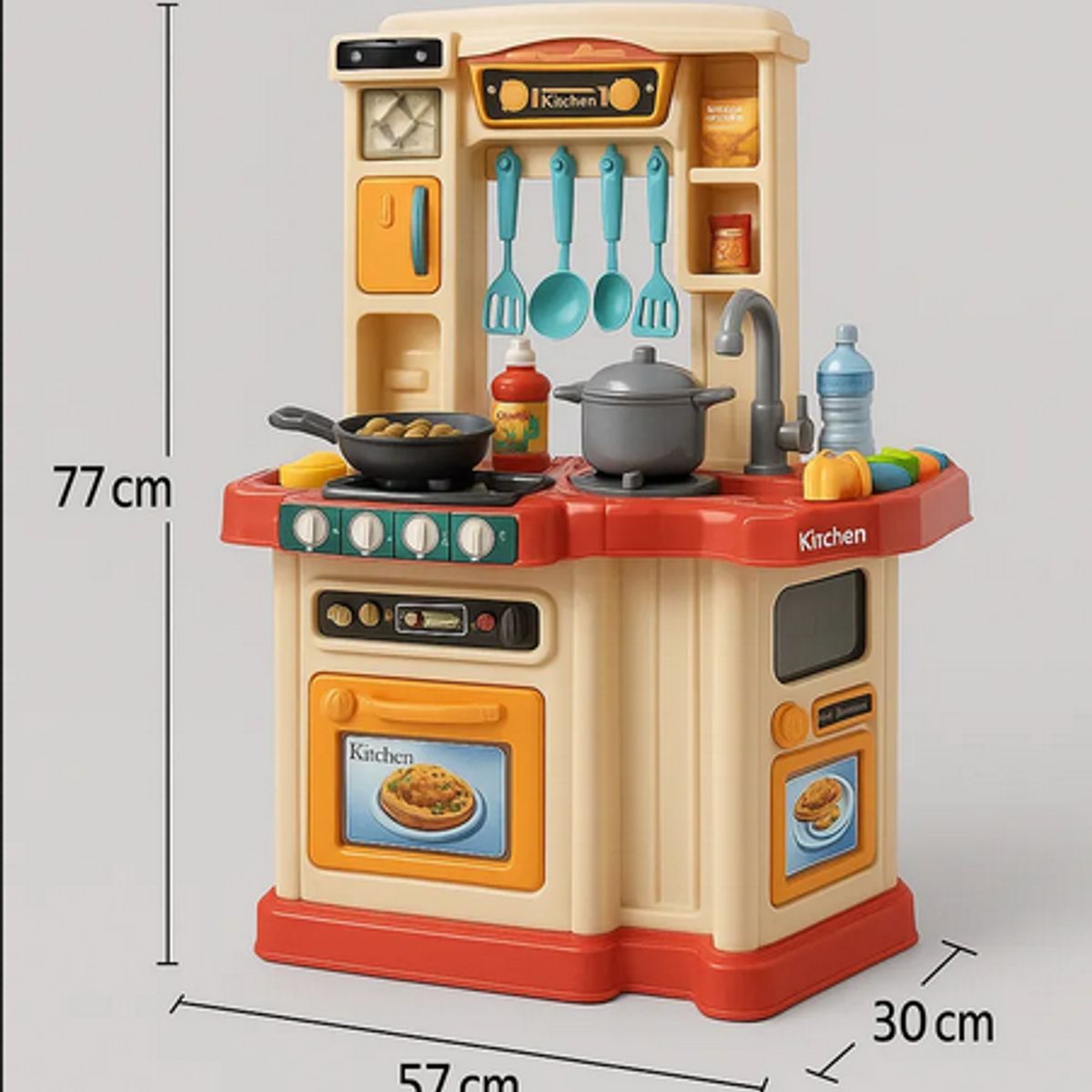 GENERICO - Cocina Juguete Infantil Juego Niños Set Cocina 67 Piezas