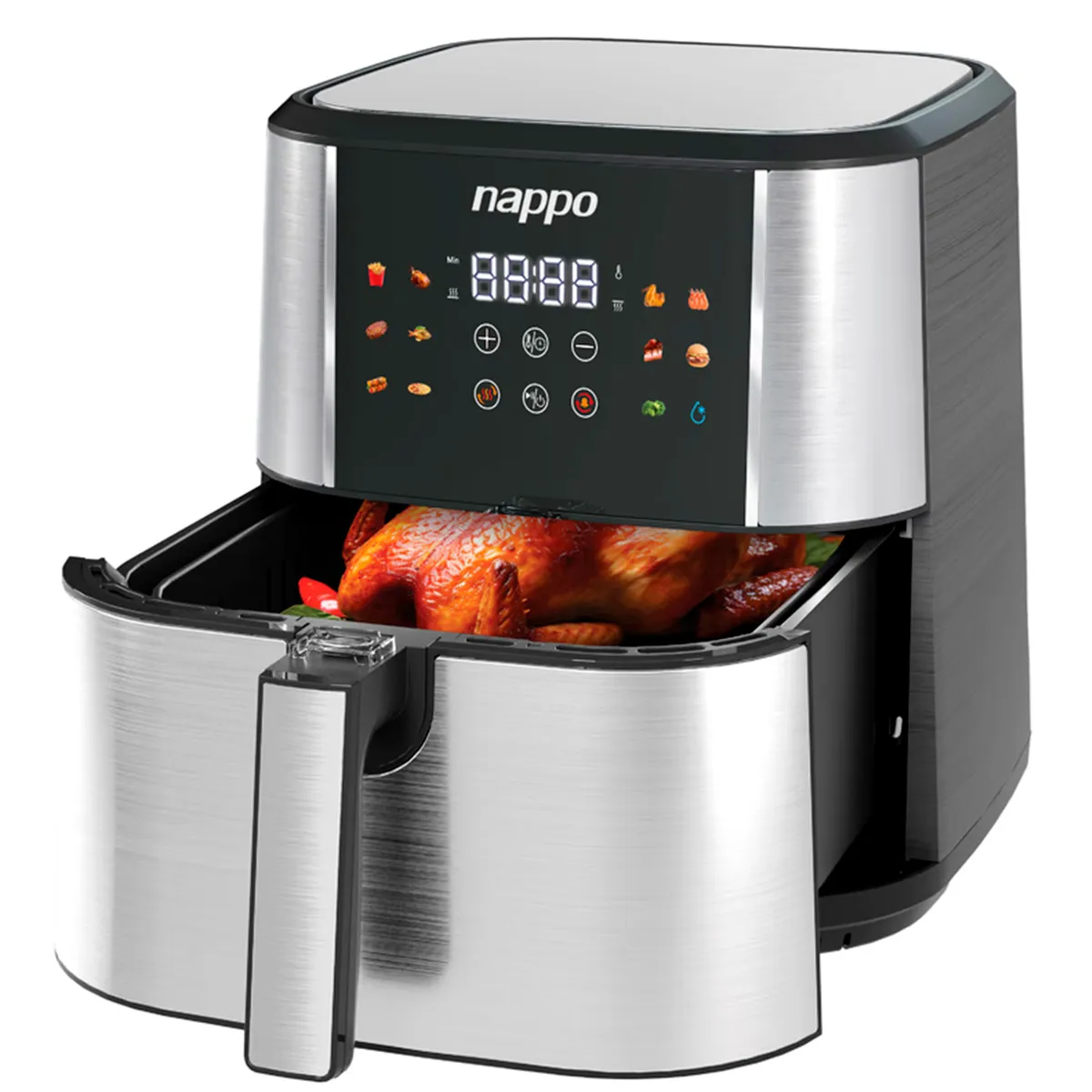 NAPPO - Freidora de Aire Nappo  Digital 10 Litros 2100W 14 Funciones