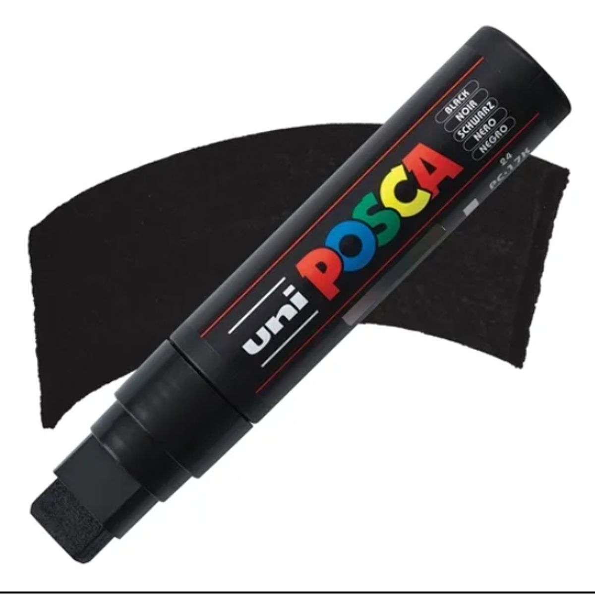 UNI POSCA - POSCA MARCADOR ACRILICO  NEGRO 17K