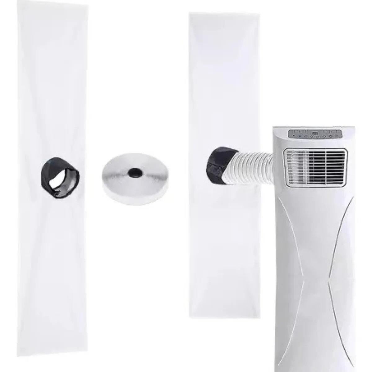 MUNDO MAGIA - Sellado Ventana Aire Acondicionado Sello Ajustable 2m