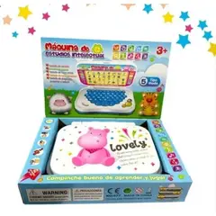 GENERICO - Mini Computador Infantil Didáctico Enseñanza Juegos Diseños Especiuales Para Niñas
