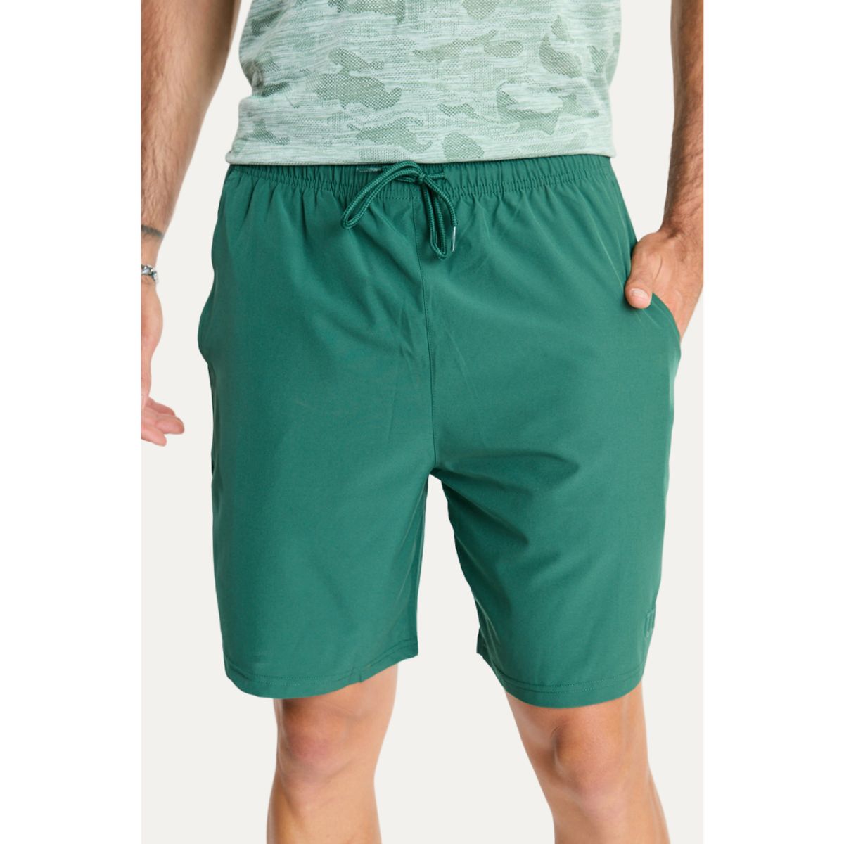 WILSON - Short Poliester Caballero Verde Wilson