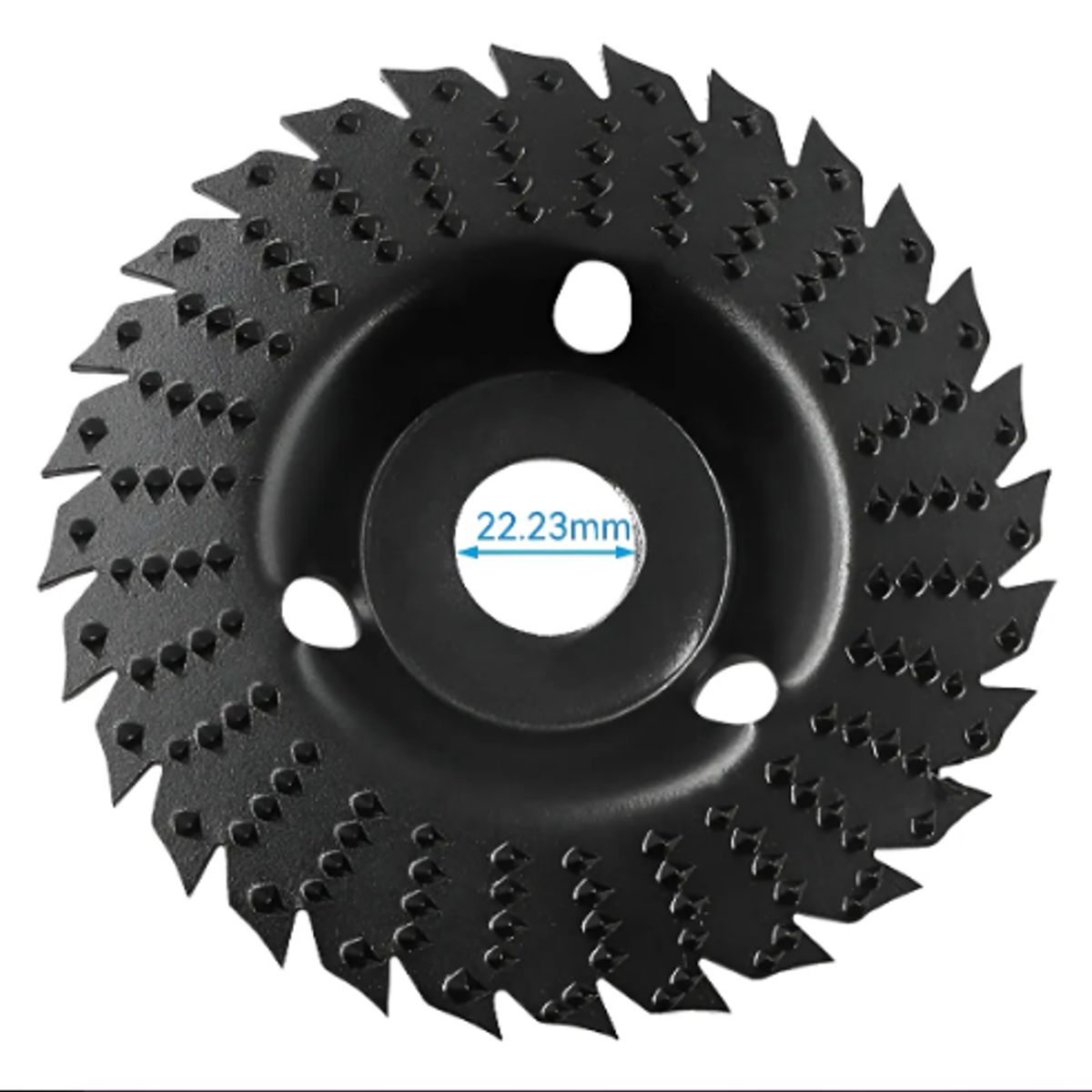 GENERICO - Disco Abrasivo Disco Para Tallar Madera 26 Dientes 115mm