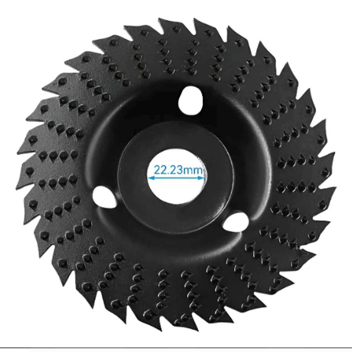 GENERICO - Disco Abrasivo Disco Para Tallar Madera 26 Dientes 115mm
