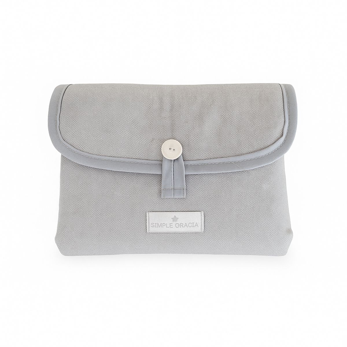 SIMPLE GRACIA - Mudador Portátil Gris