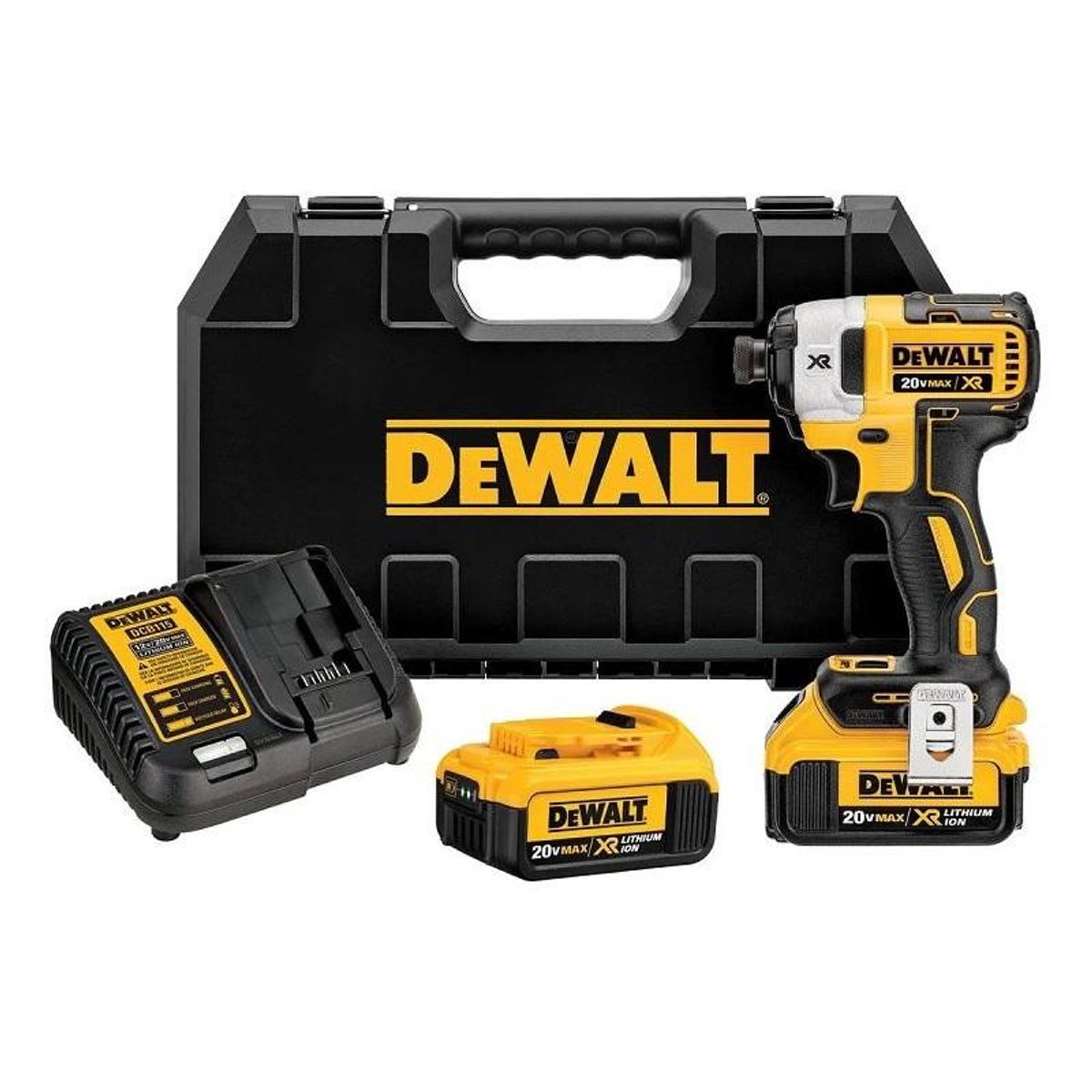 DEWALT - ATORNILLADOR DE IMPACTO 20V BRUSHLESS DEWALT DCF887M2