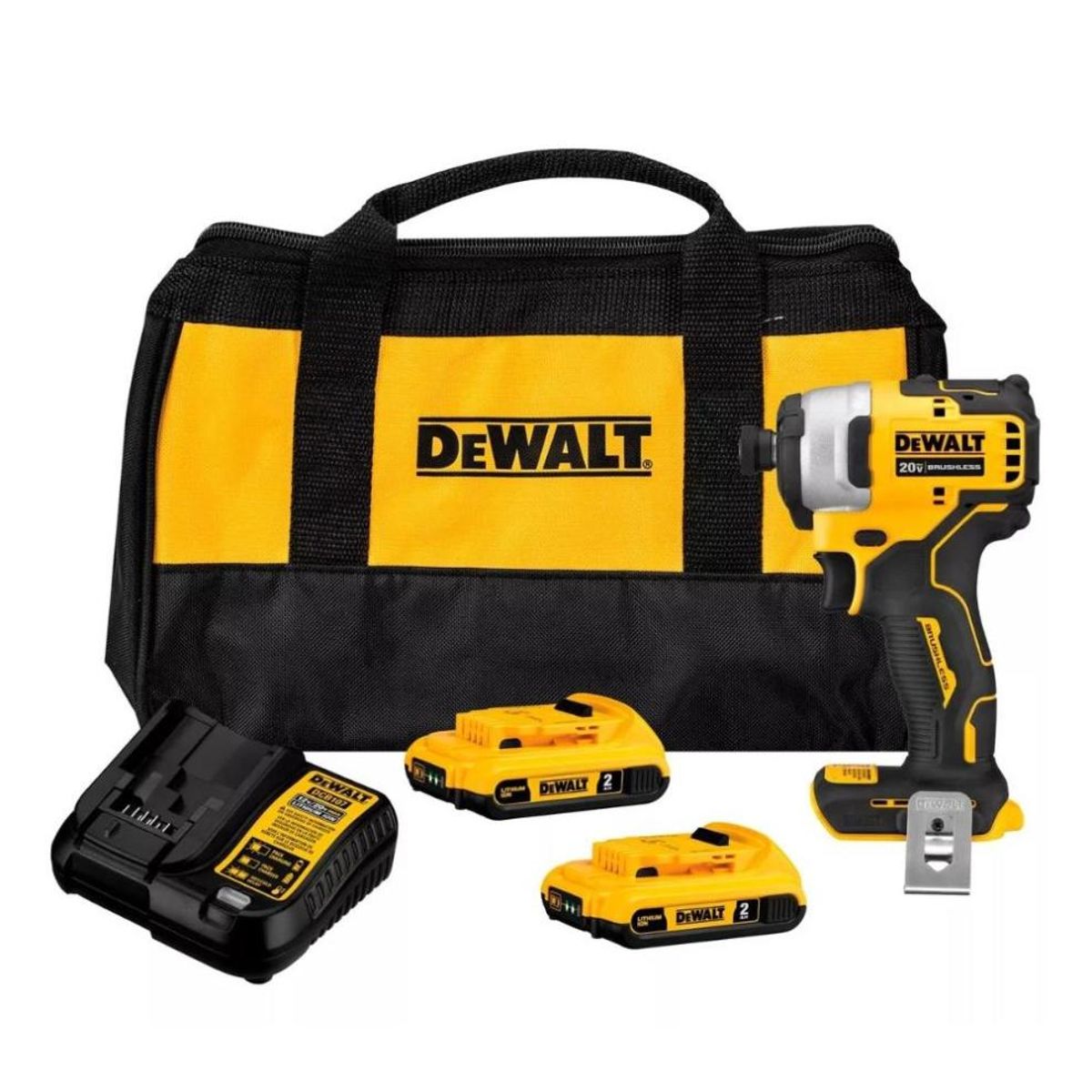 DEWALT - ATORNILLADOR IMPACTO DEWALT ATOMIC 20V DCF809D2