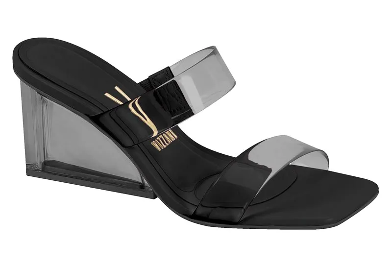 Sandalia Taco Negro