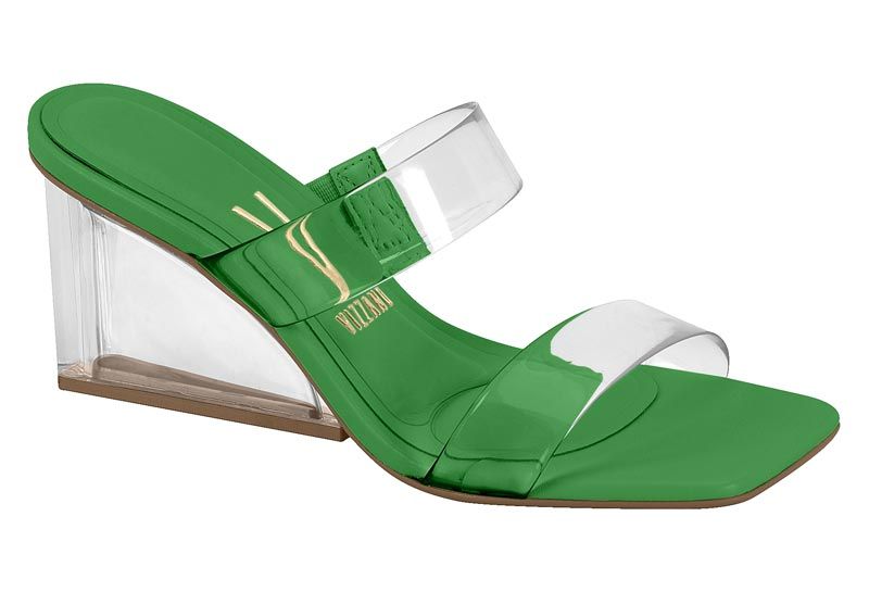 Sandalia Taco Verde
