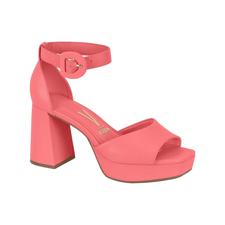 Sandalia Taco Coral