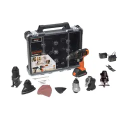 BLACK+DECKER - Herramienta Multipropósito 20V 6en1 Matrix™