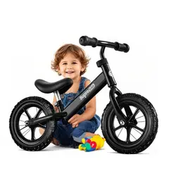 MUNDO MAGIA - Bicicleta De Equilibrio Sin Pedales 1-5 Años Niños Regalo