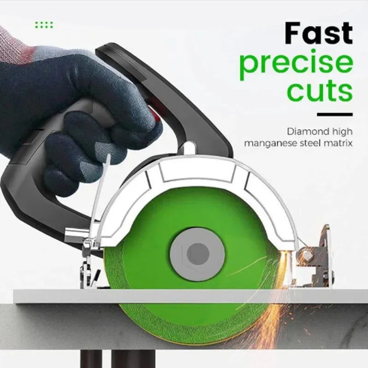 GENERICO - Disco De Corte De Carburo Multifuncional Diamante 115mm