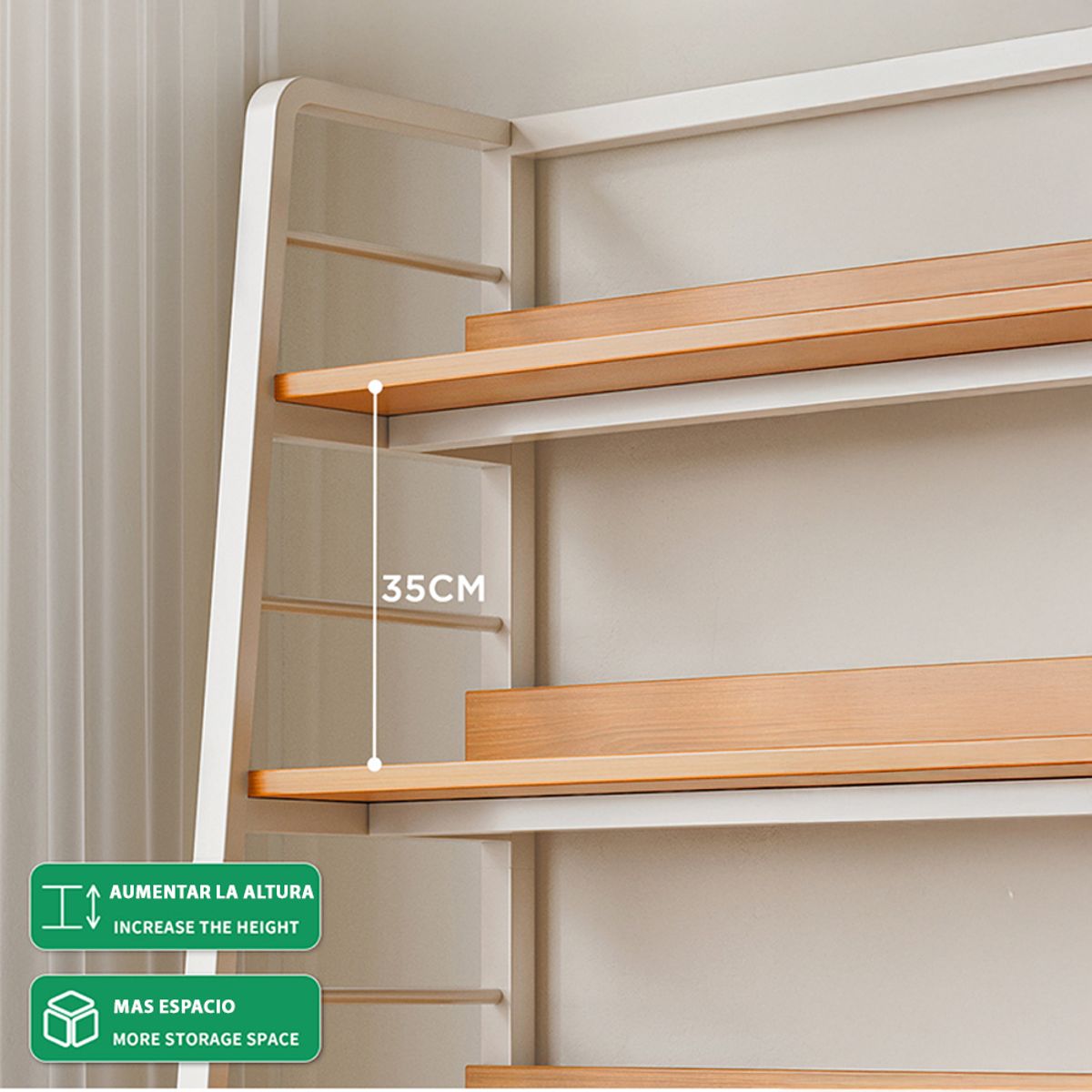 TIENDA EL GARAGE - Estante Repisa 4 niveles 180x140x35 cm