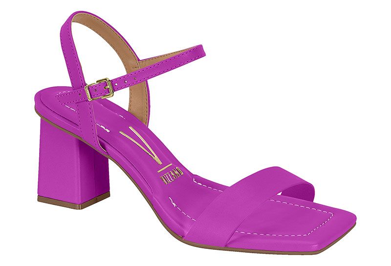 Sandalia Taco Violeta