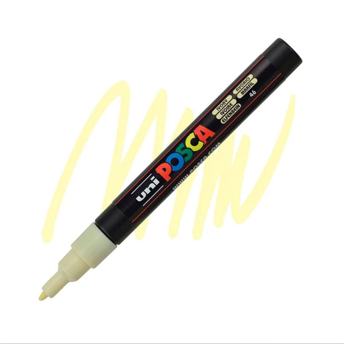 UNI POSCA - POSCA MARCADOR ACRILICO 3M MARFIL