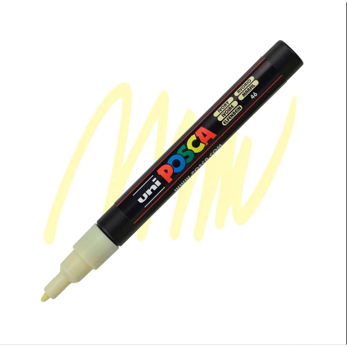UNI POSCA - POSCA MARCADOR ACRILICO 3M MARFIL