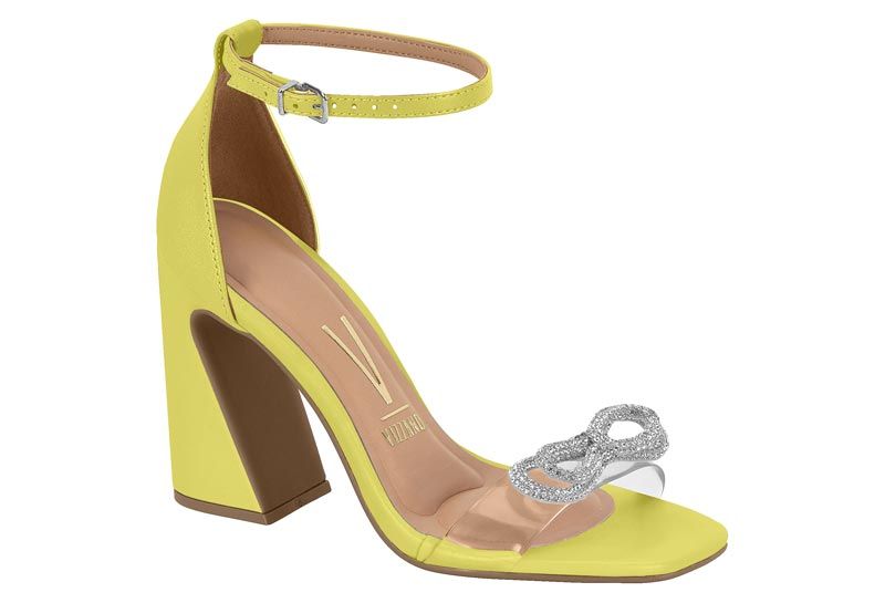 Sandalia Taco Amarillo