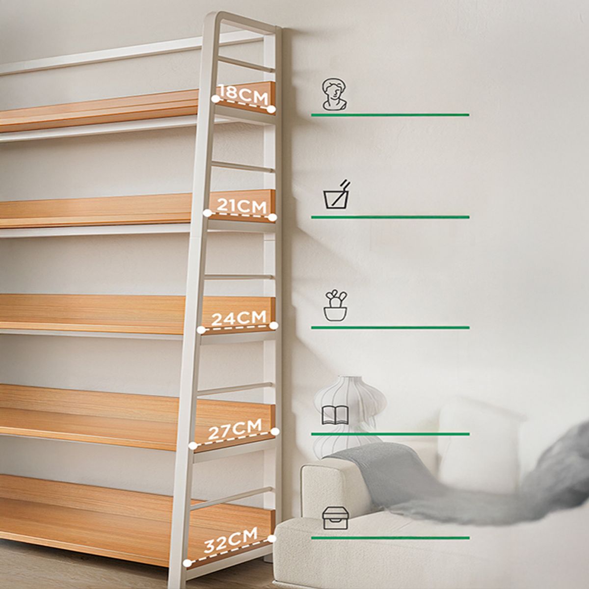 TIENDA EL GARAGE - Estante Rack 5 repisas 180x140x35cms