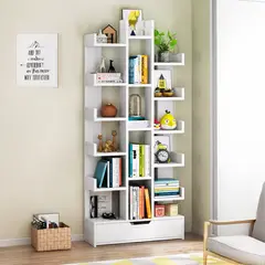 TIENDA EL GARAGE - REPISA MADERA MULTIUSO LIBRERO JUGUETERO 169x51x19