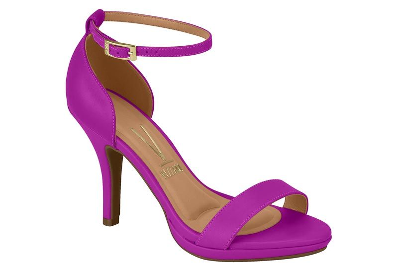 Sandalia Taco Fucsia