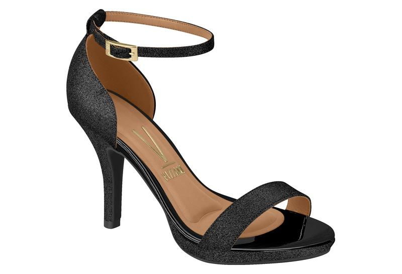 Sandalia Taco Negro