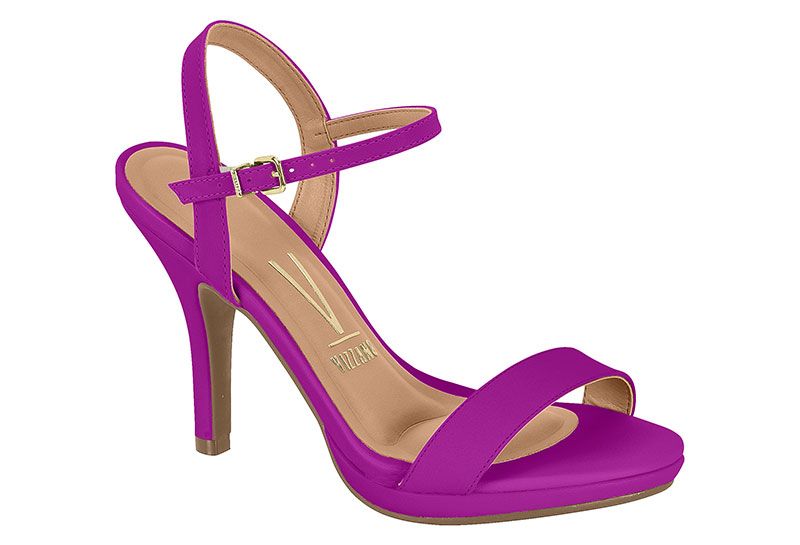 Sandalia Taco Fucsia