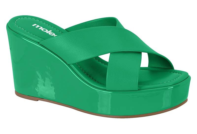 Sandalia Taco Verde