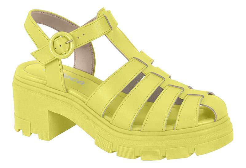 Sandalia Taco Amarillo