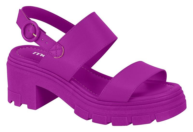 Sandalia Taco Fucsia