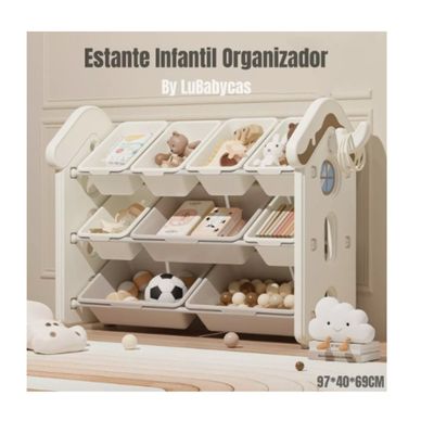 Imagen 2 del producto Estante Infantil Organizador De Juguetes