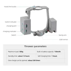 GENERICO - Sistema De Liberación De Carga Para Dji Mavic Air 2s / Air 2 Gris