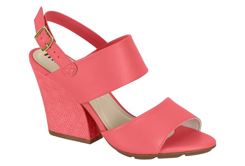 Sandalia Taco Coral