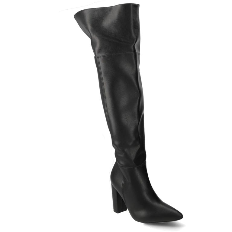 Bota Taco Ancho Negra