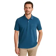 MOSS - Polera Piqué con bolsillo