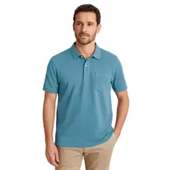 MOSS - Polera Piqué con bolsillo