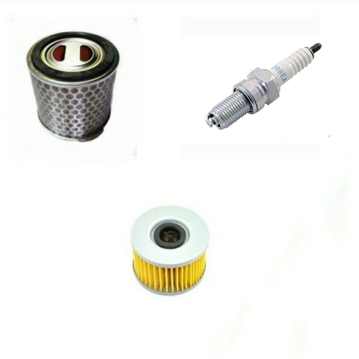 GENERICO - Kit Mantencion De Filtros Moto Honda Xre 300 antigua