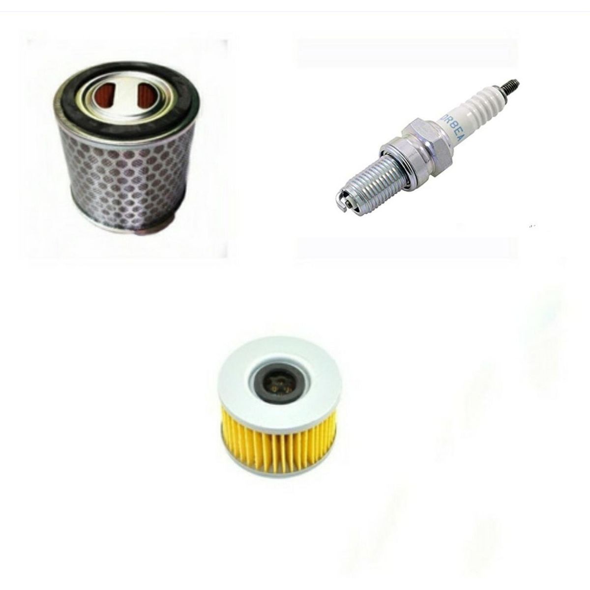 GENERICO - Kit Mantencion De Filtros Moto Honda Xre 300 antigua