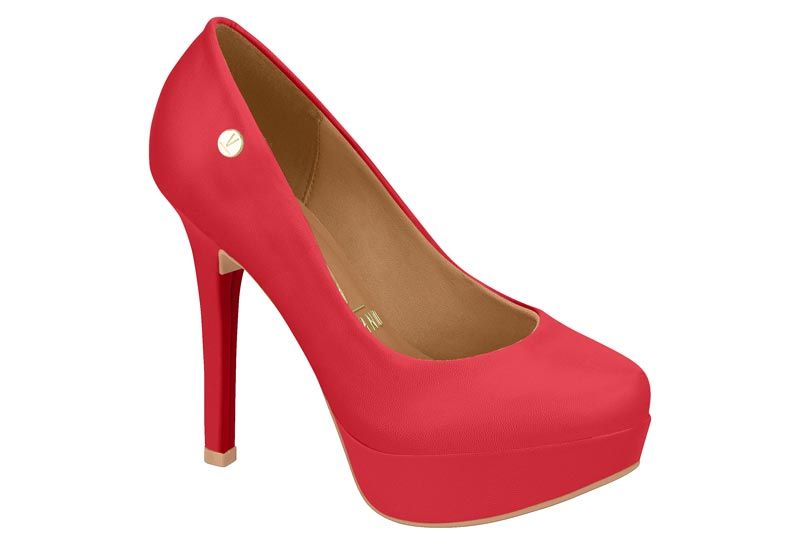 Stiletto Mujer 13 Cm Rojo