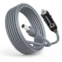 MUNDO MAGIA - Cable Cargador De Auto Genérico Para Starlink Mini 12v Negro