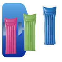 Flotador Inflable Cama Piscina 183cm Color Pack X3