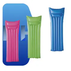 BESTWAY - Flotador Inflable Cama Piscina 183cm Color Pack X3