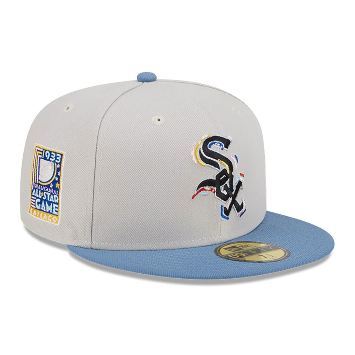 NEW ERA - Gorra 59Fifty Chicago Blanco Sox Color Brush Beige